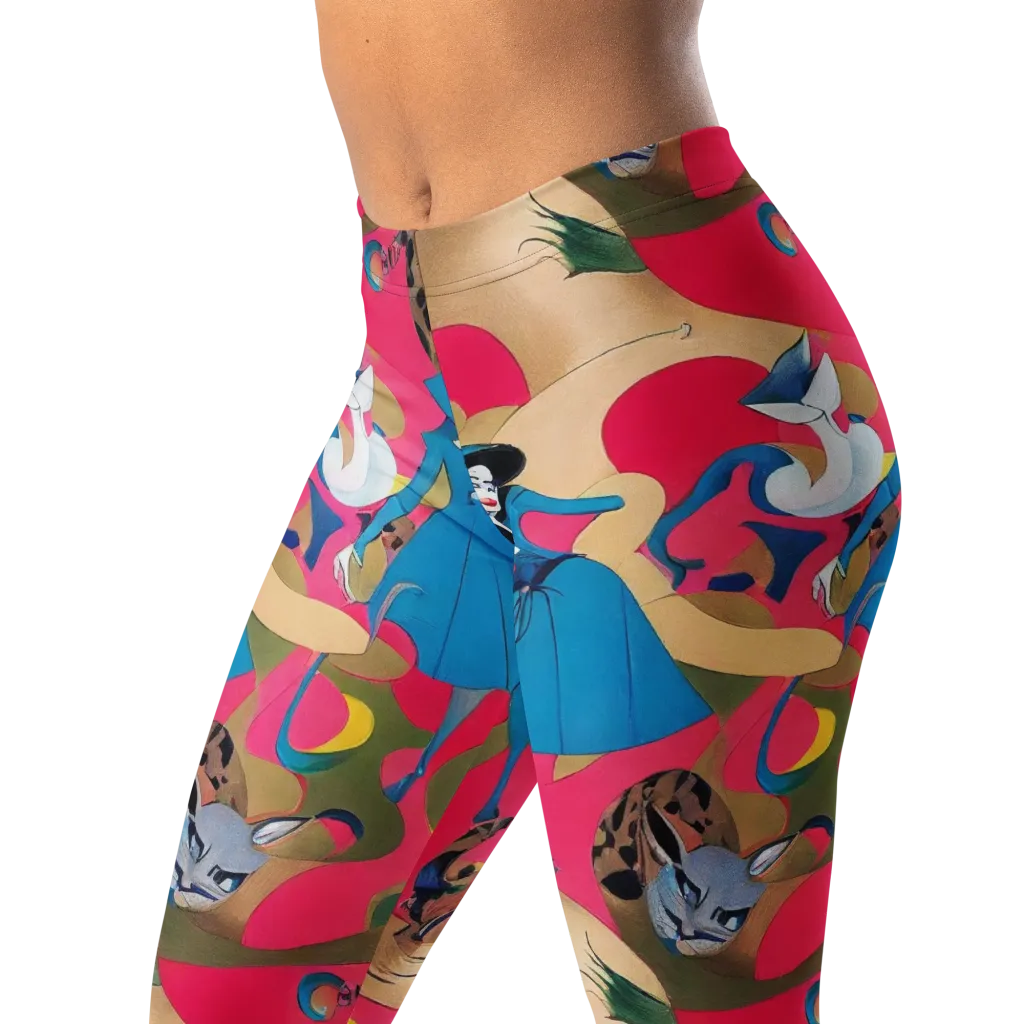 Carousel Couture on Leggings — Left Front