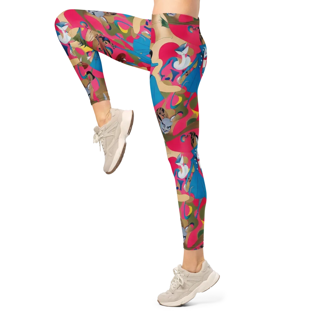Carousel Couture on Leggings — Left
