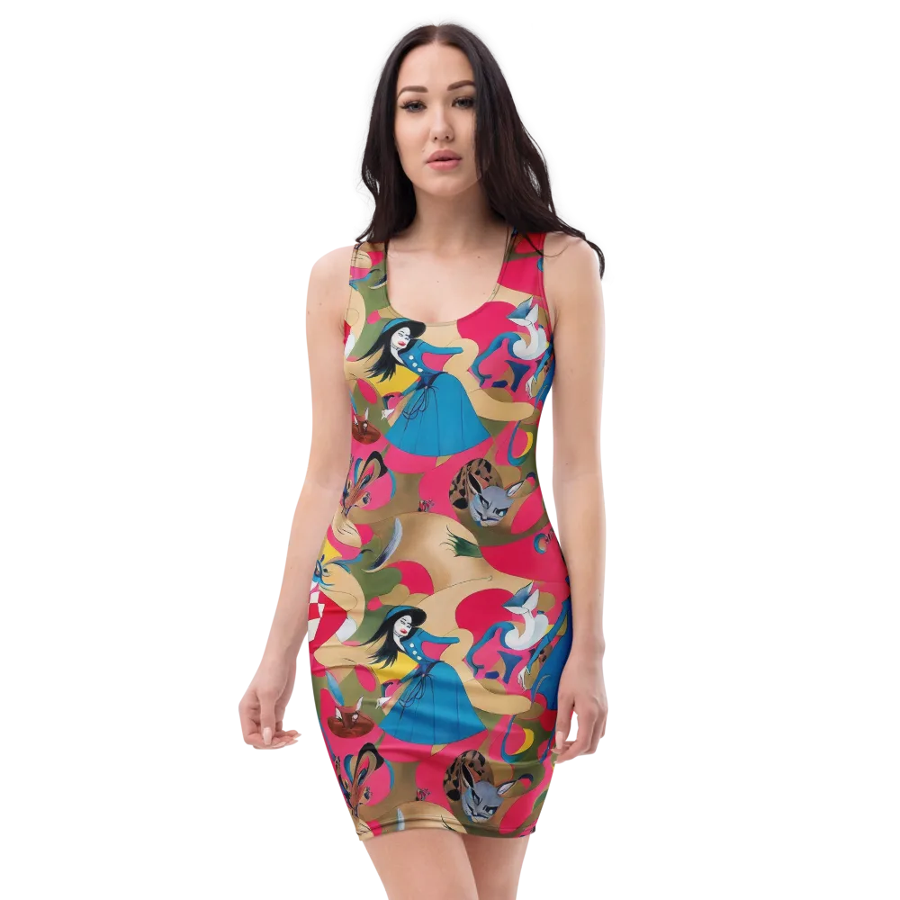 Carousel Couture on Bodycon Dress — Front