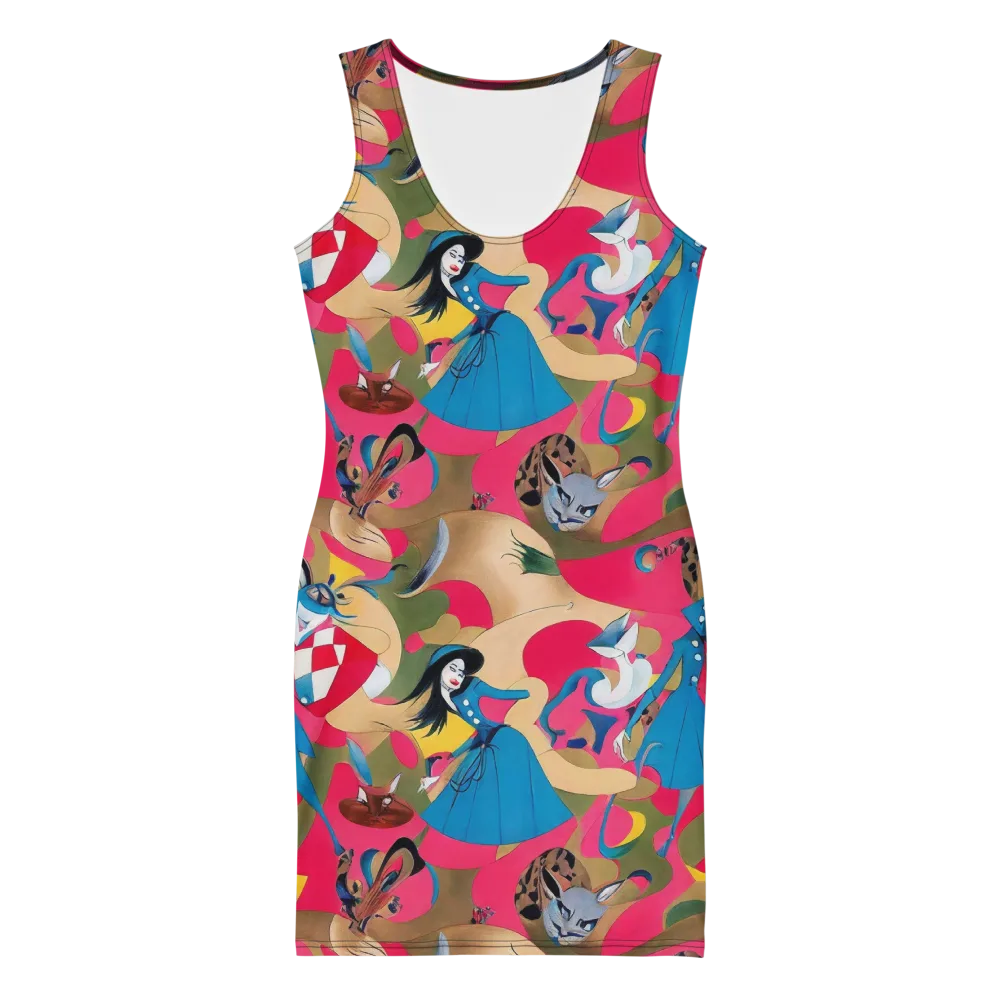 Carousel Couture on Bodycon Dress — Front