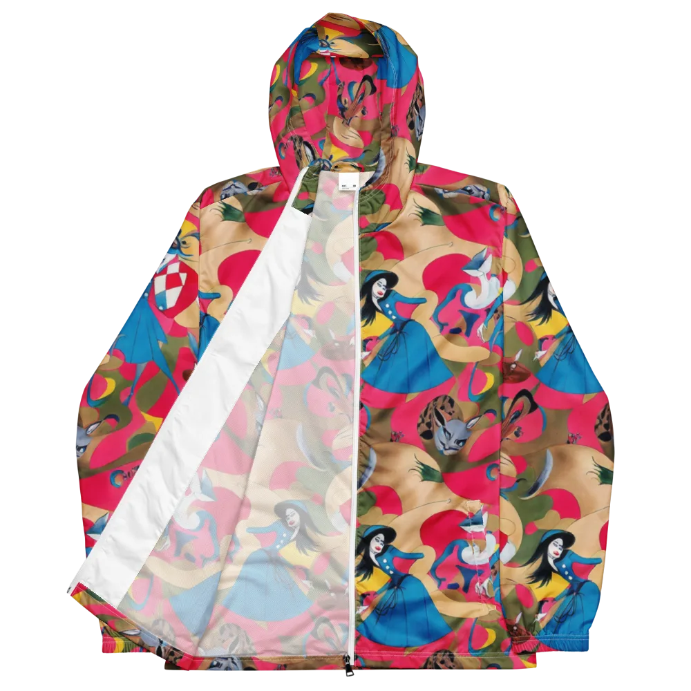 Carousel Couture on Men's Windbreaker — Front