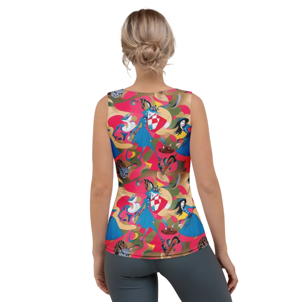Carousel Couture on Women's Tank Top — Back
