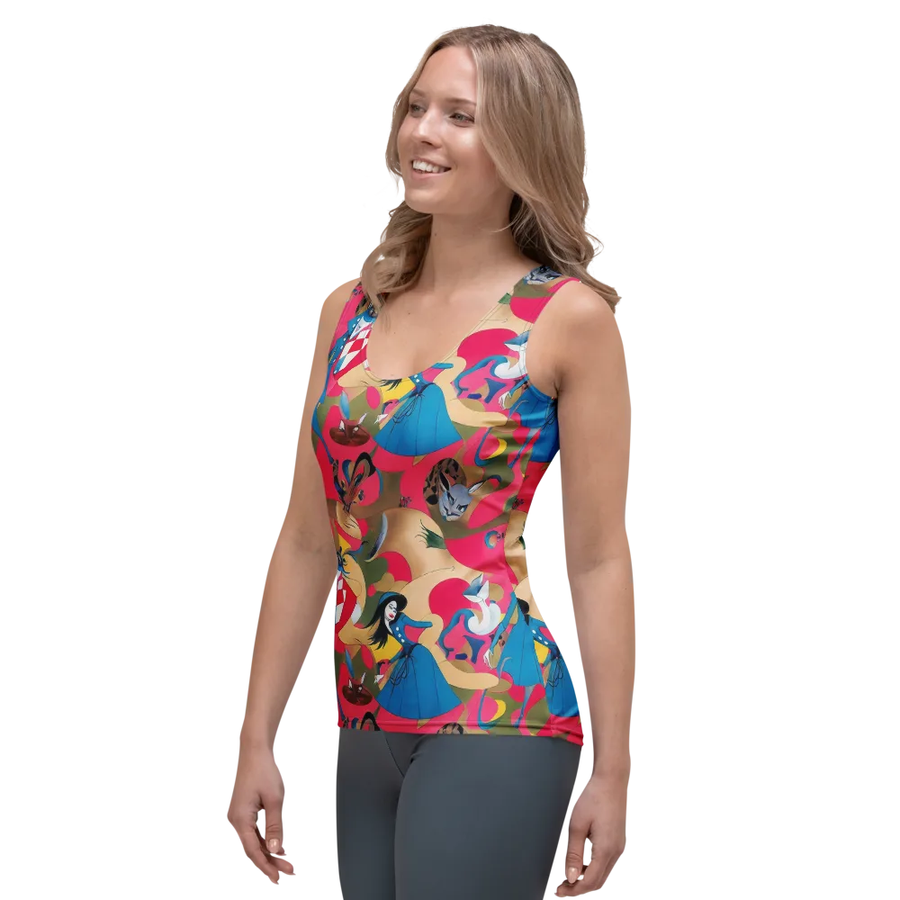 Carousel Couture on Women's Tank Top — Left Front