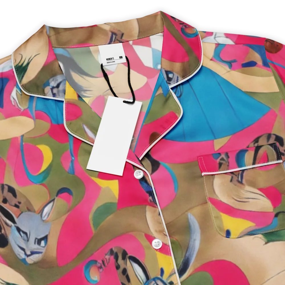 Carousel Couture on Women's Short Sleeve Pajama Top — Product details