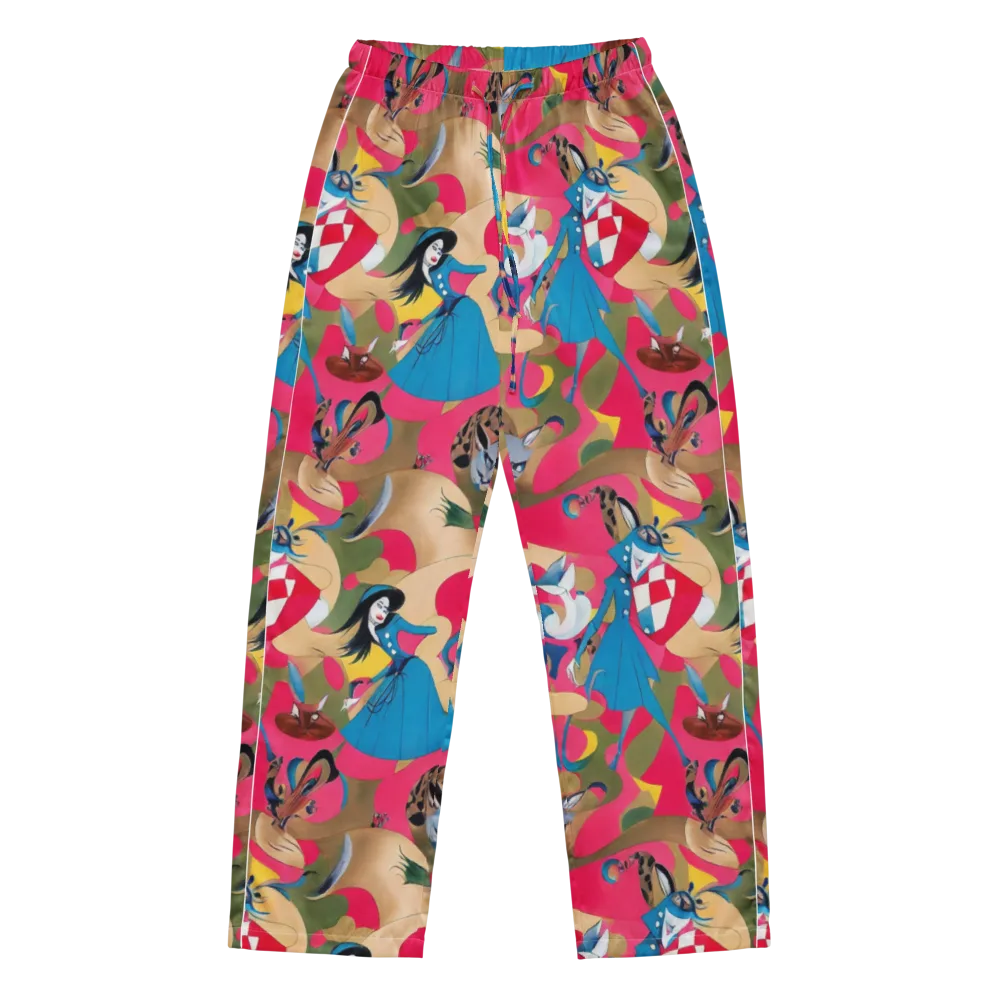 Carousel Couture on Women's Pajama Pants — Front