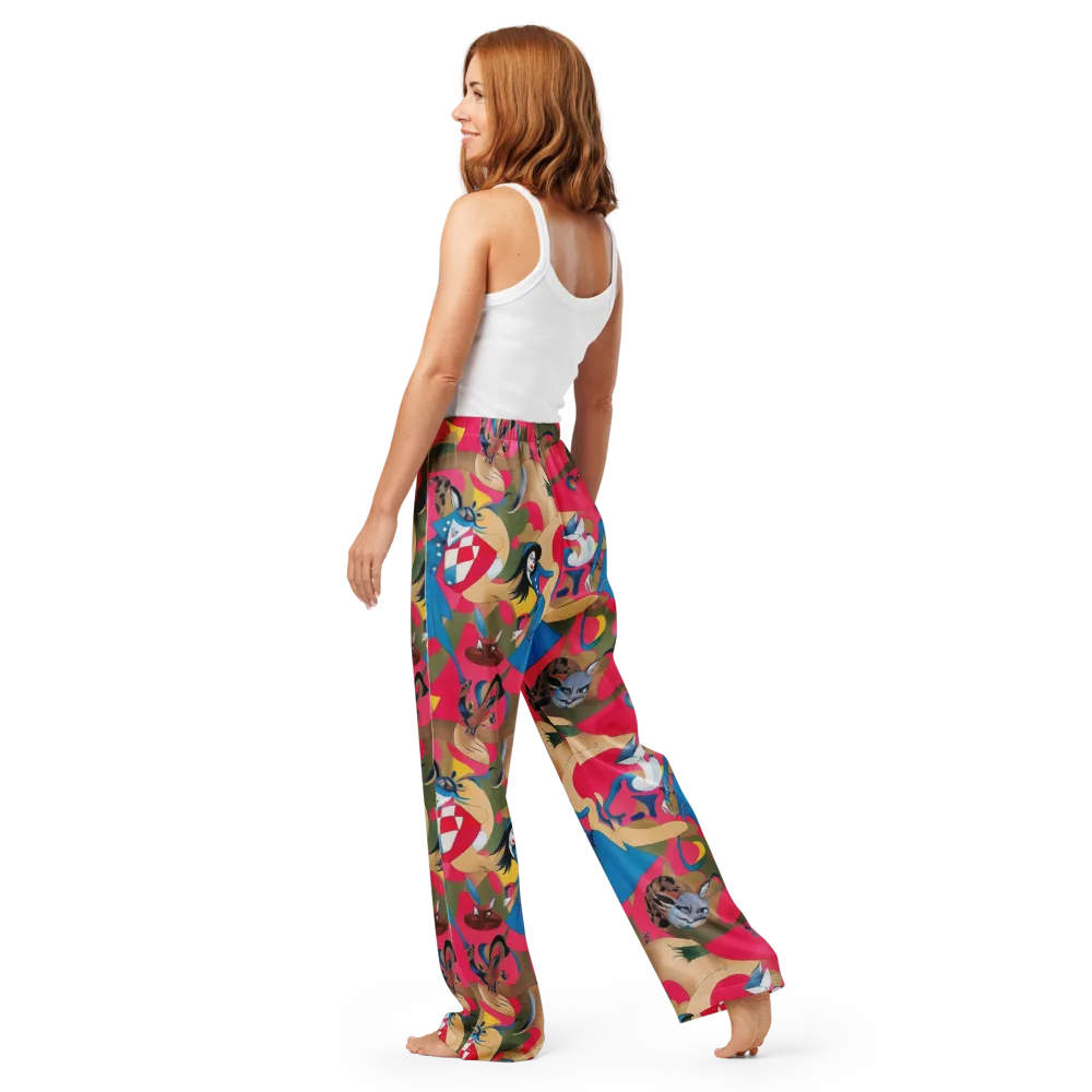 Carousel Couture on Women's Pajama Pants — Back