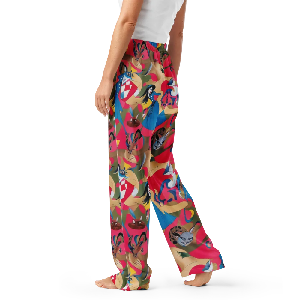 Carousel Couture on Women's Pajama Pants — Left