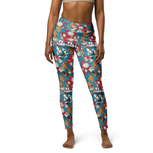 Curiouser Carnival on a Yoga Leggings