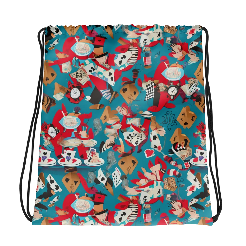Curiouser Carnival on Drawstring Bag — Photo