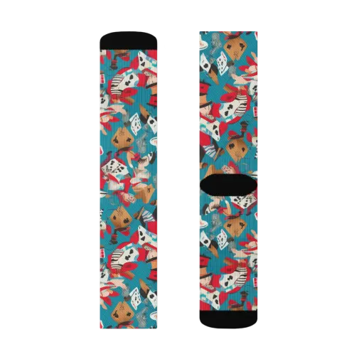 Curiouser Carnival on a Socks