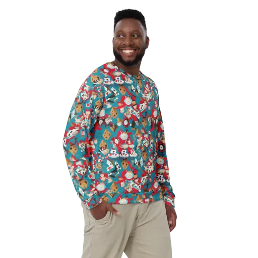 Curiouser Carnival on a Sweatshirt