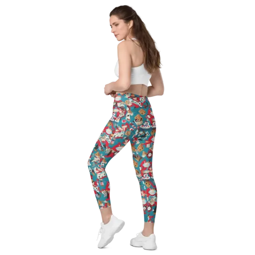 Curiouser Carnival on a Leggings with Pockets