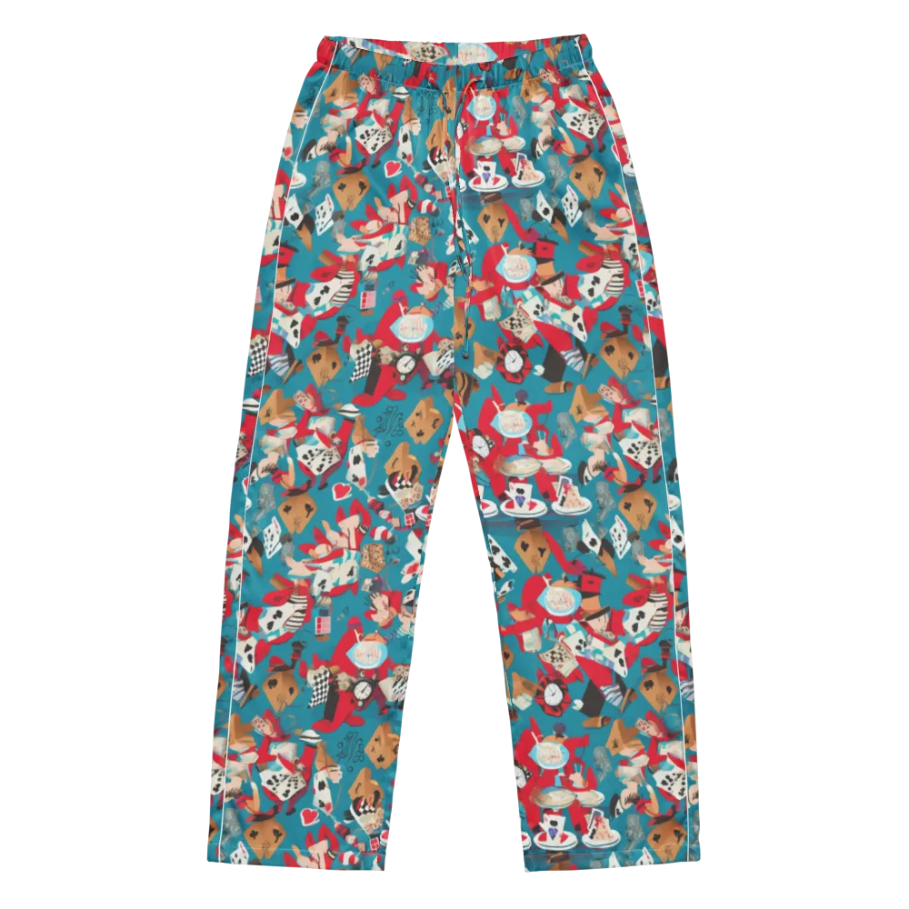 Curiouser Carnival on Women's Pajama Pants — Front