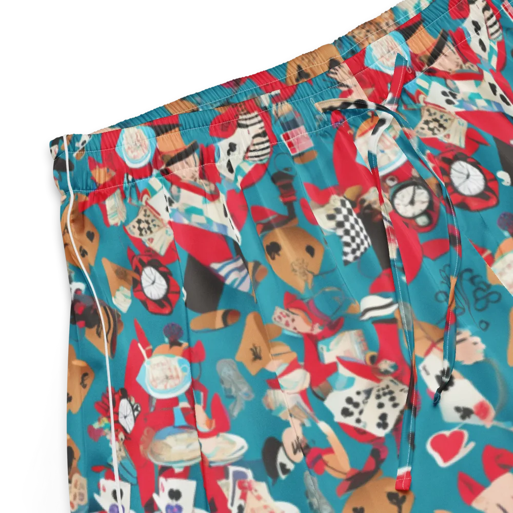 Curiouser Carnival on Women's Pajama Shorts — Product details