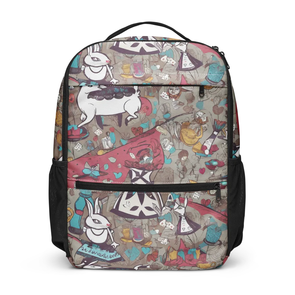 Velvet Rabbit Riddle on Utility Backpack — Front