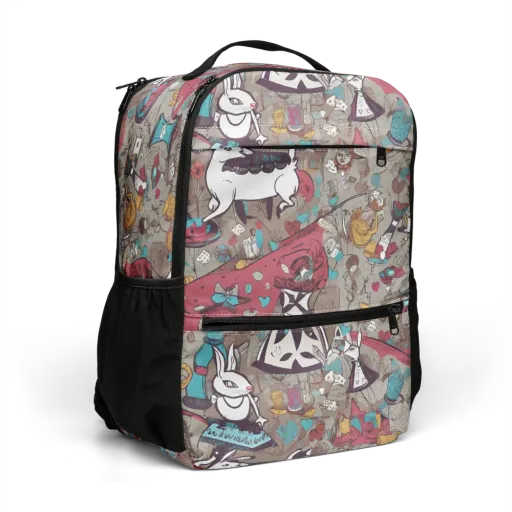 Velvet Rabbit Riddle on a Utility Backpack