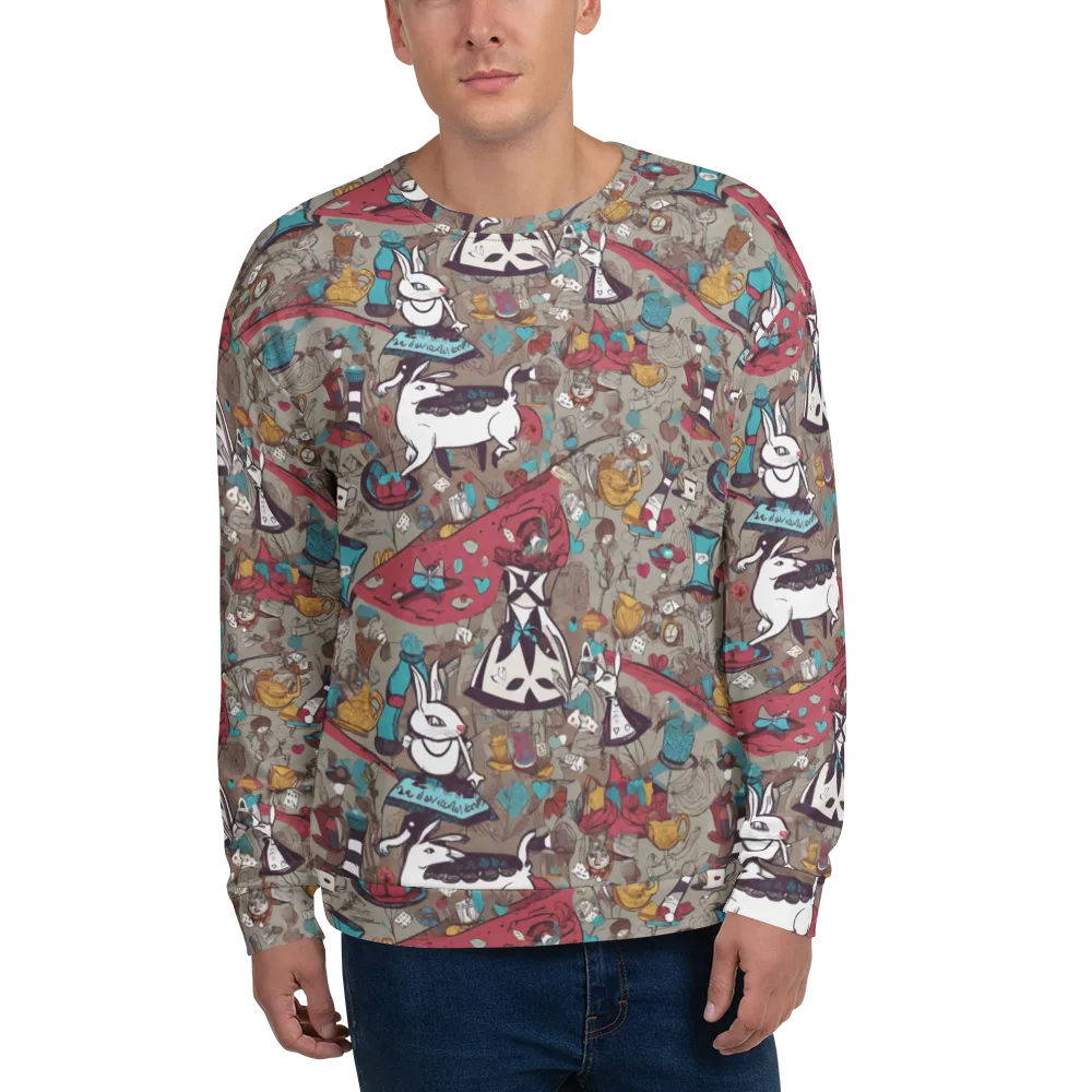 Velvet Rabbit Riddle on Sweatshirt — Front