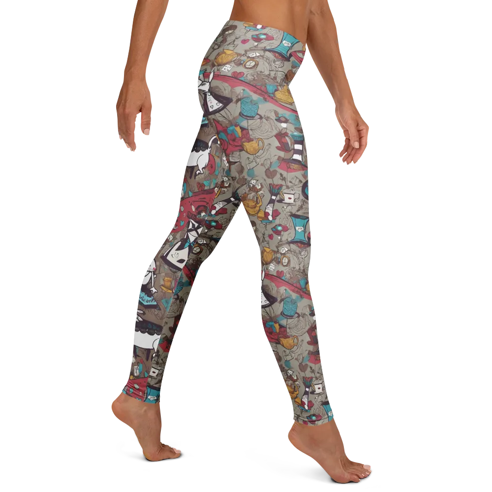 Velvet Rabbit Riddle on Leggings — Right