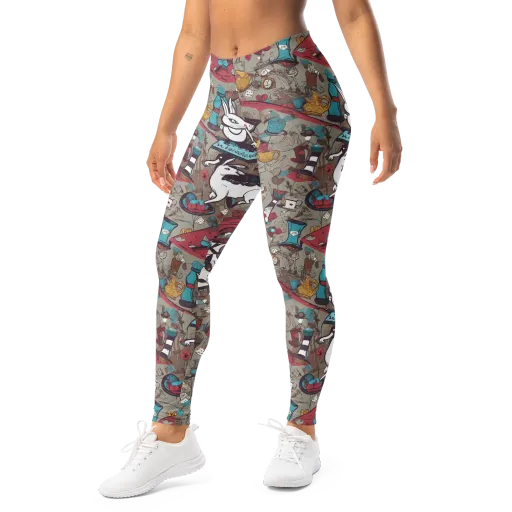 Velvet Rabbit Riddle on a Leggings