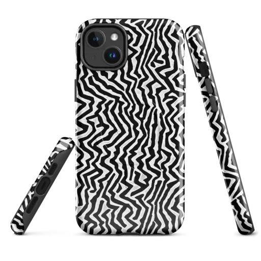 Static Swirl on a MagSafe Tough Case for iPhone®