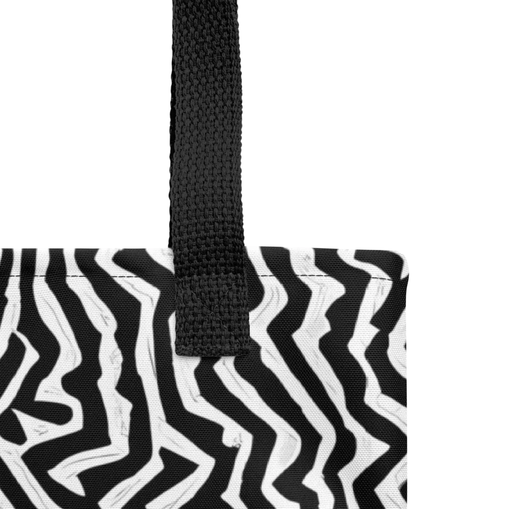 Static Swirl on Tote Bag — Product details