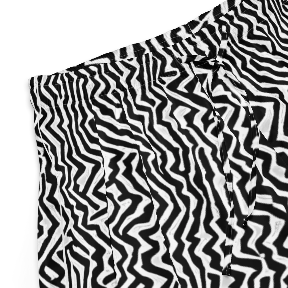Static Swirl on Women's Pajama Shorts — Product details
