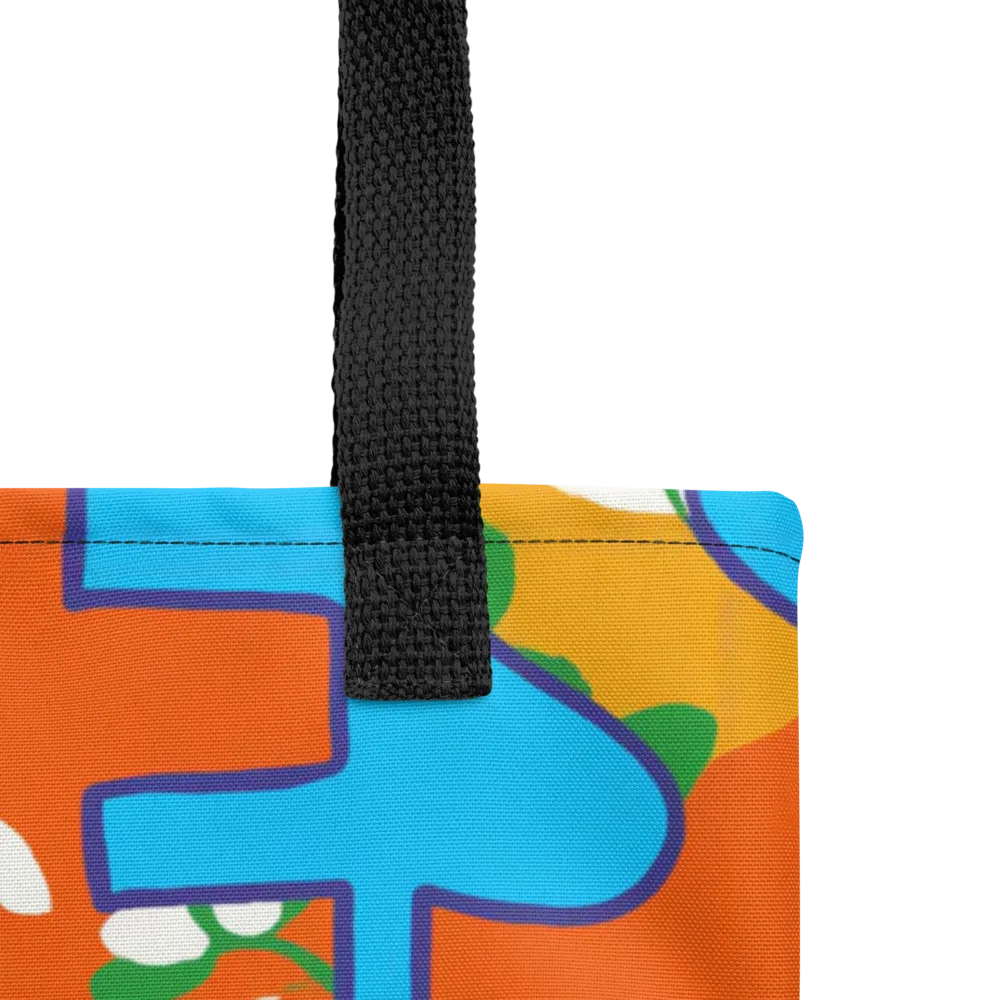 Electric Alphabet on Tote Bag — Product details