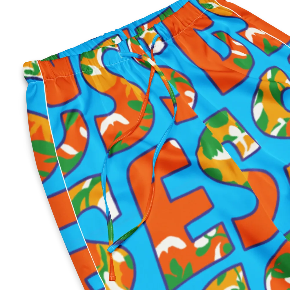 Electric Alphabet on Women's Pajama Pants — Product details