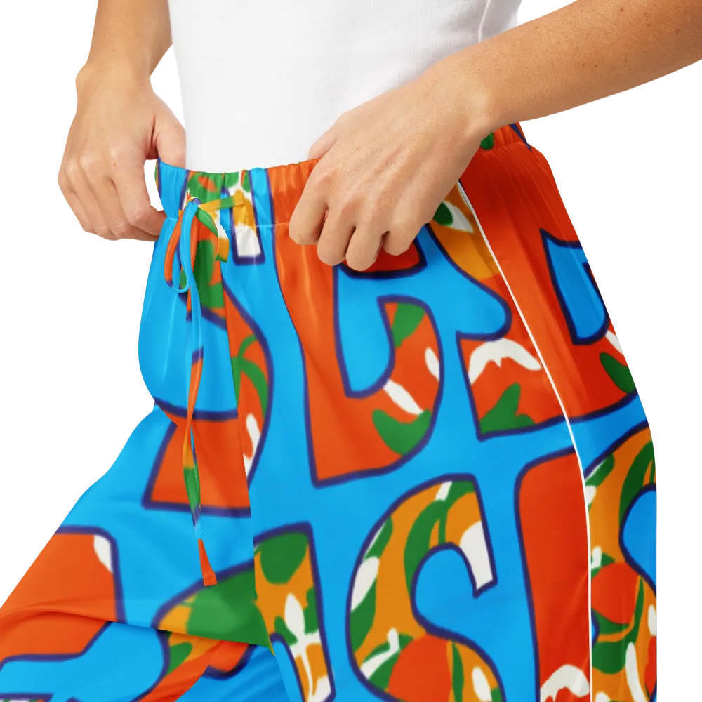 Electric Alphabet on Women's Pajama Pants — Product details