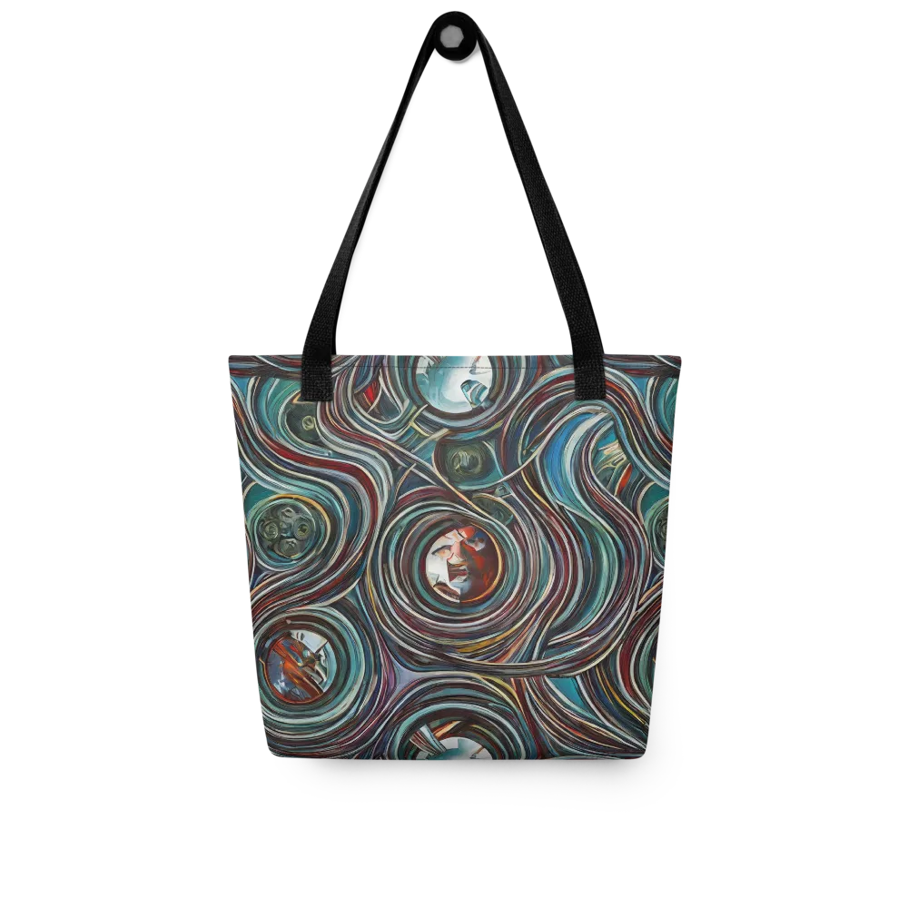 Vortex Portraits on Tote Bag — Front