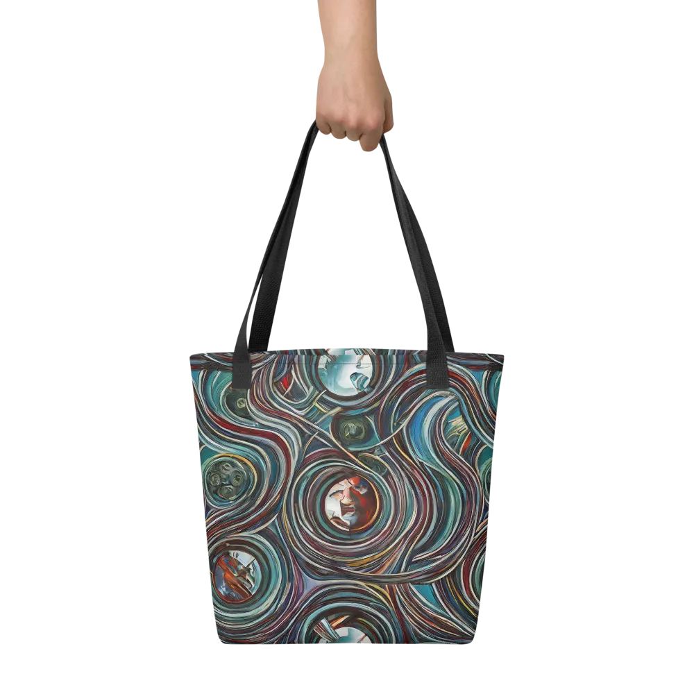 Vortex Portraits on Tote Bag — Front