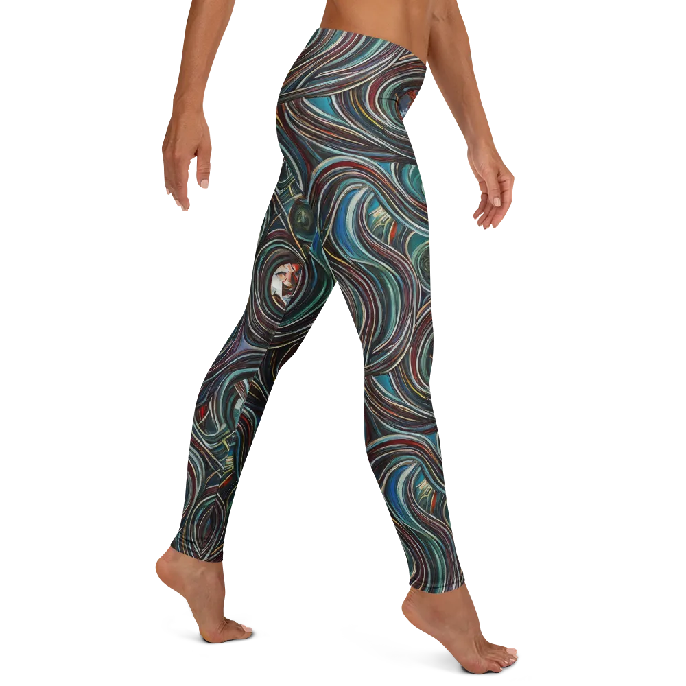 Vortex Portraits on Leggings — Right