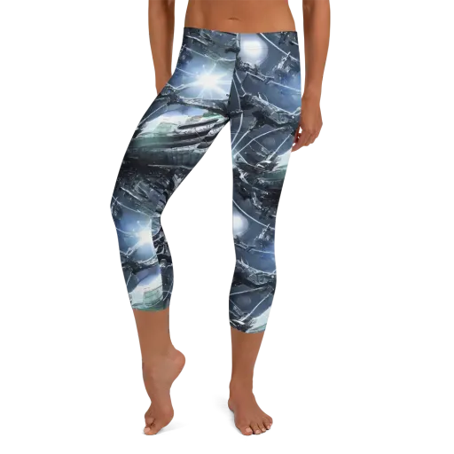 Starlight Engine on a Capri Leggings