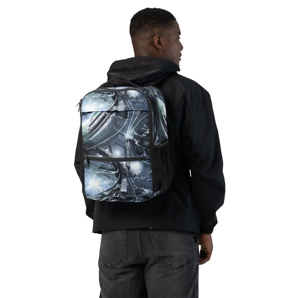 Starlight Engine on Utility Backpack — Back