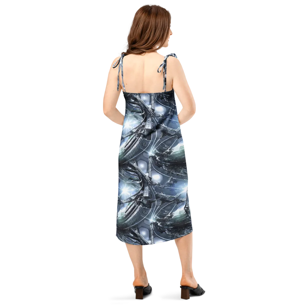 Starlight Engine on Slip Dress — Back