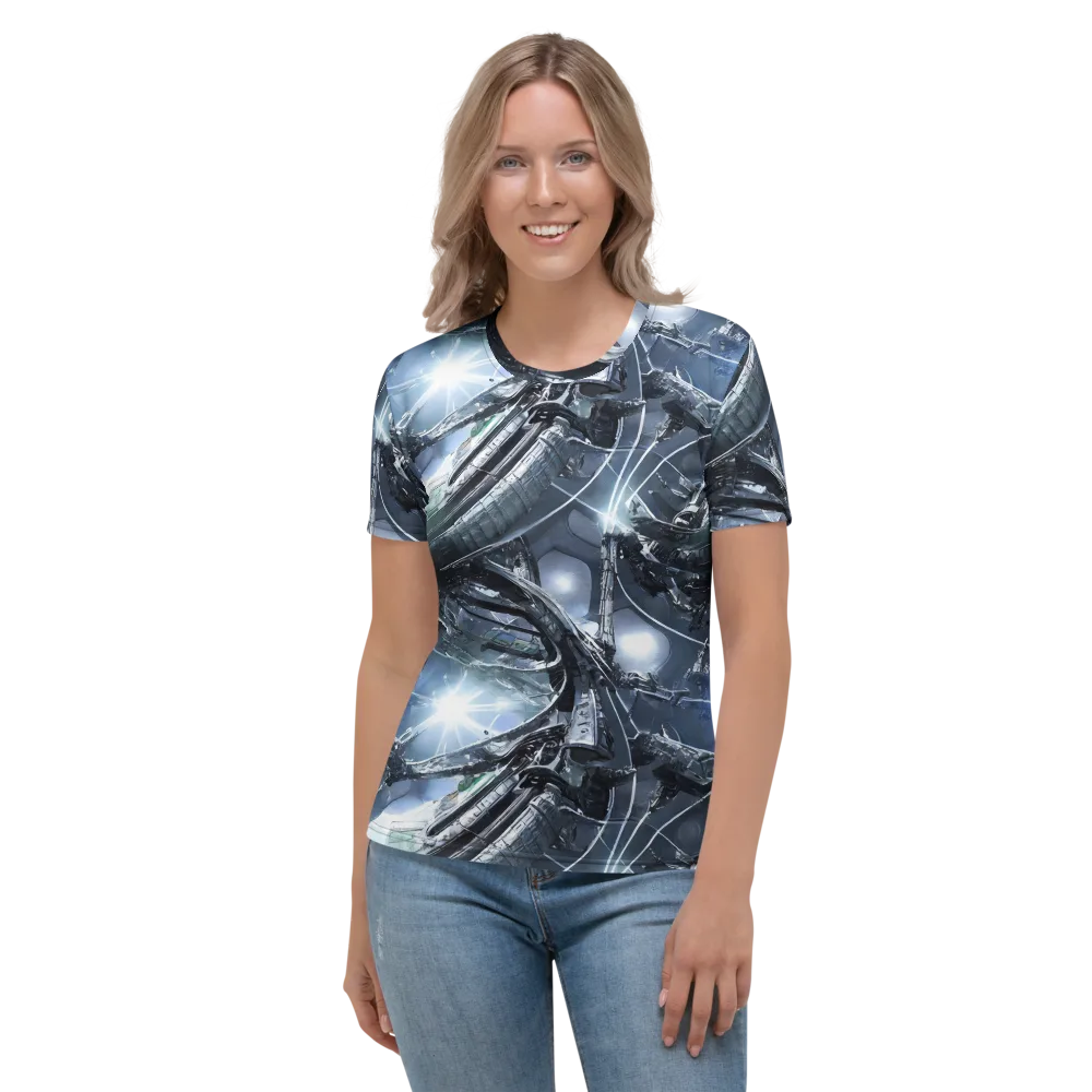 Starlight Engine on Women's Crew Neck T-Shirt — Front