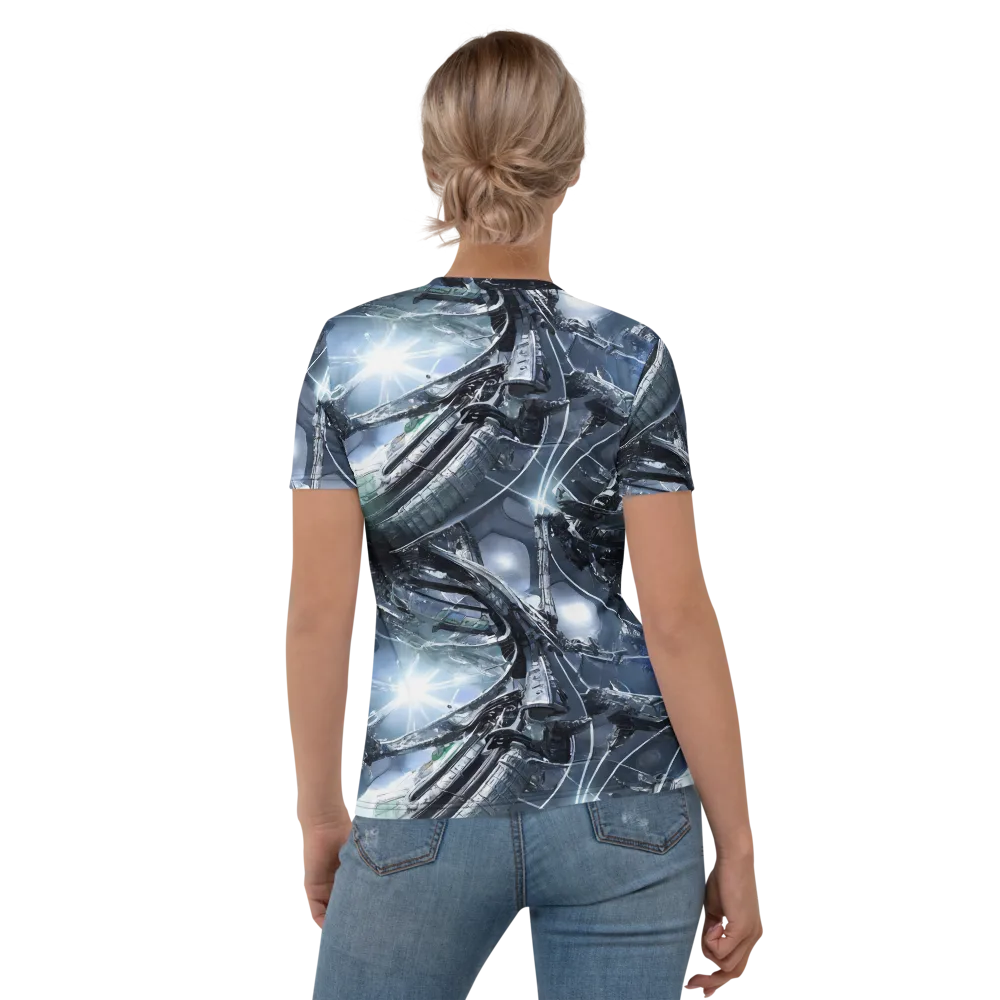 Starlight Engine on Women's Crew Neck T-Shirt — Back