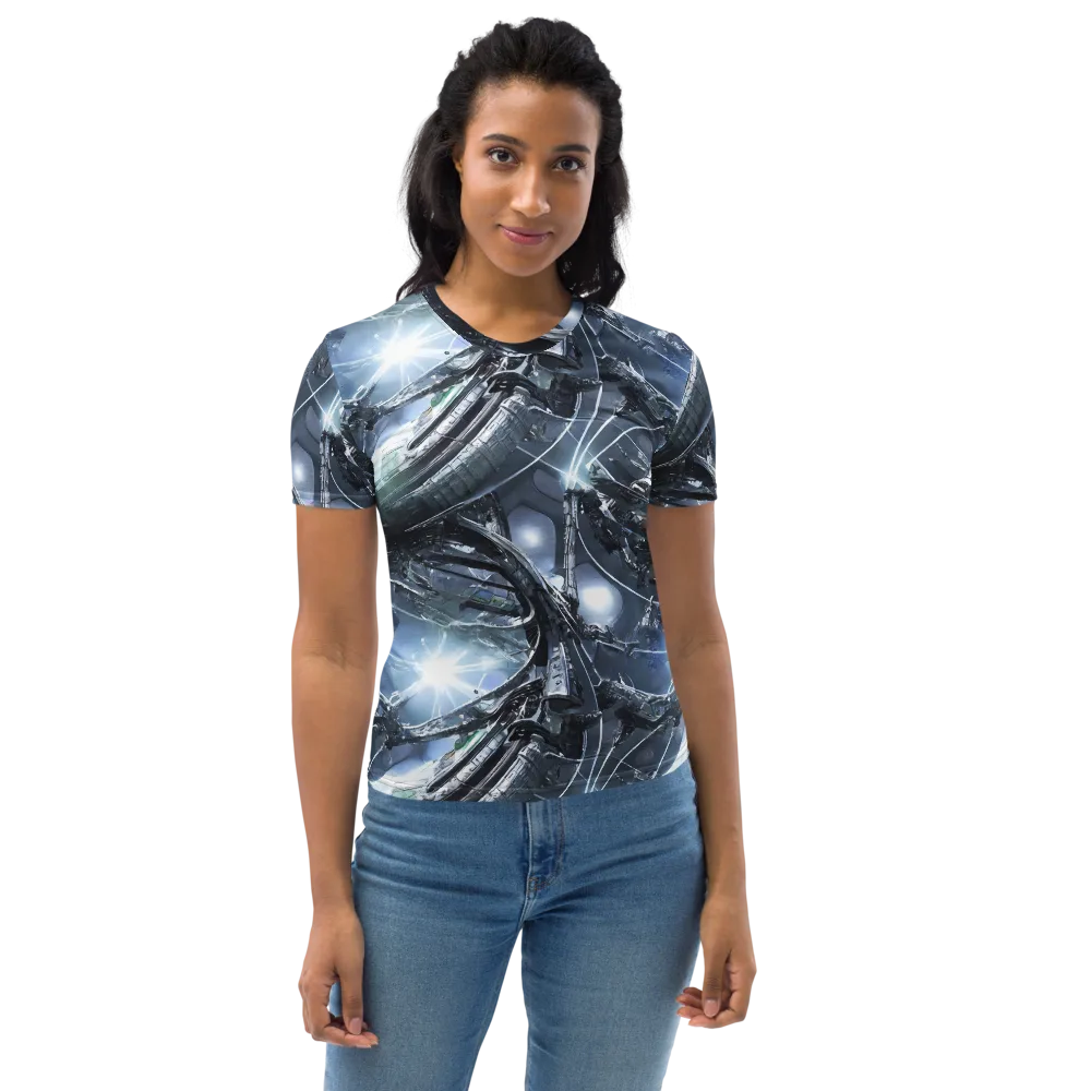 Starlight Engine on Women's Crew Neck T-Shirt — Front