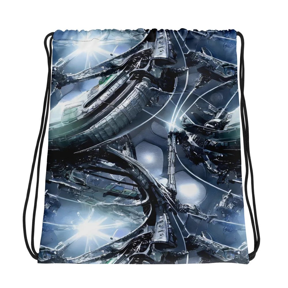 Starlight Engine on Drawstring Bag — Photo