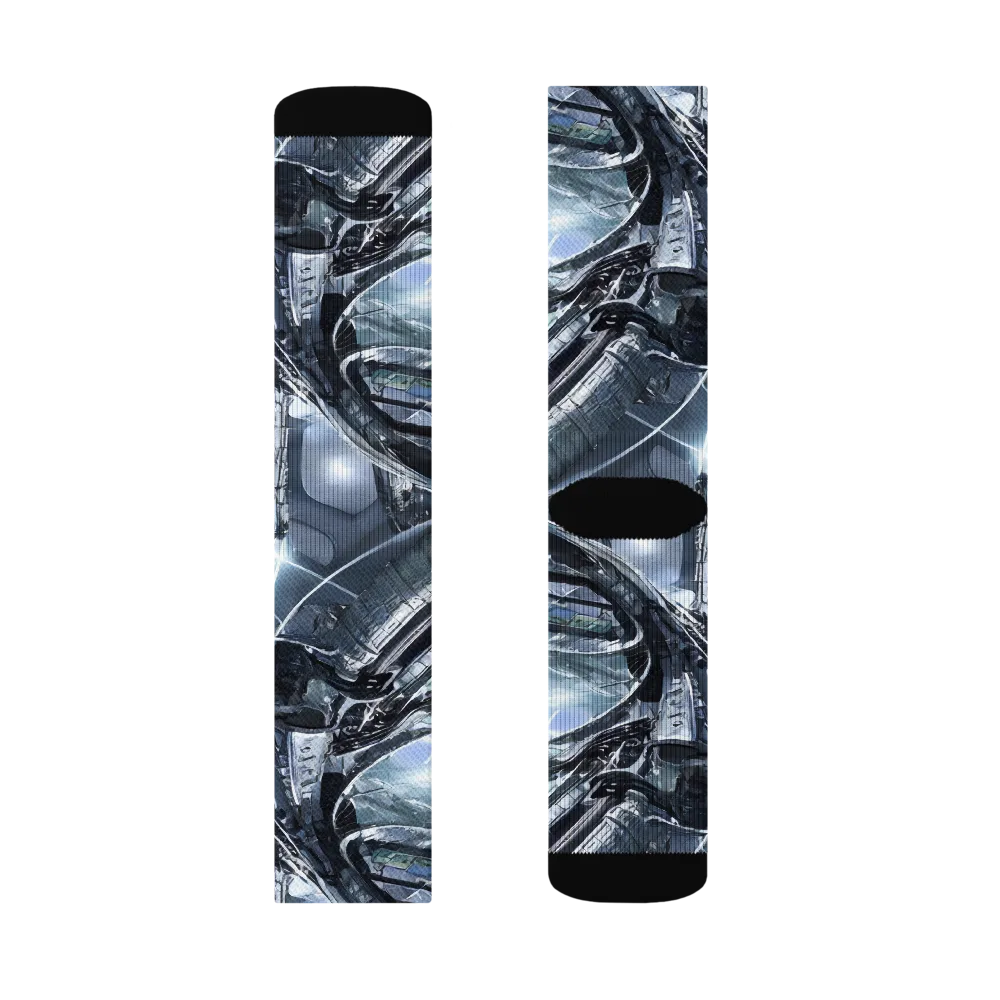 Starlight Engine on Socks — Right Sock