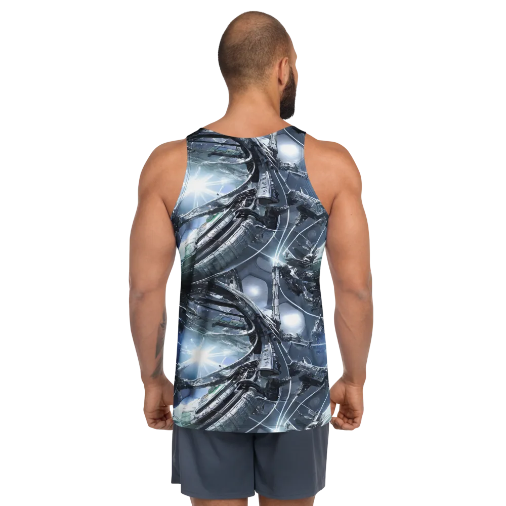 Starlight Engine on Men's Tank Top — Back