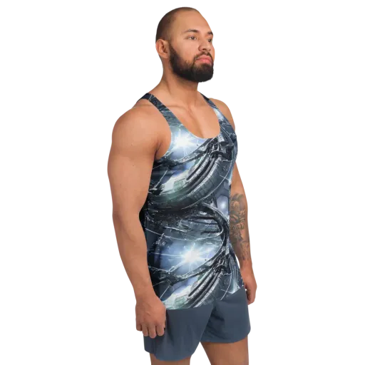 Starlight Engine on a Men's Tank Top