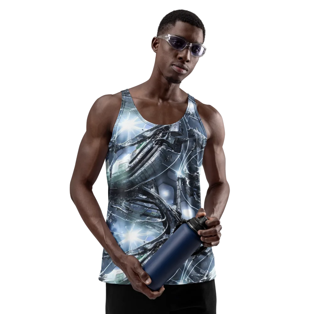 Starlight Engine on Men's Tank Top — Front