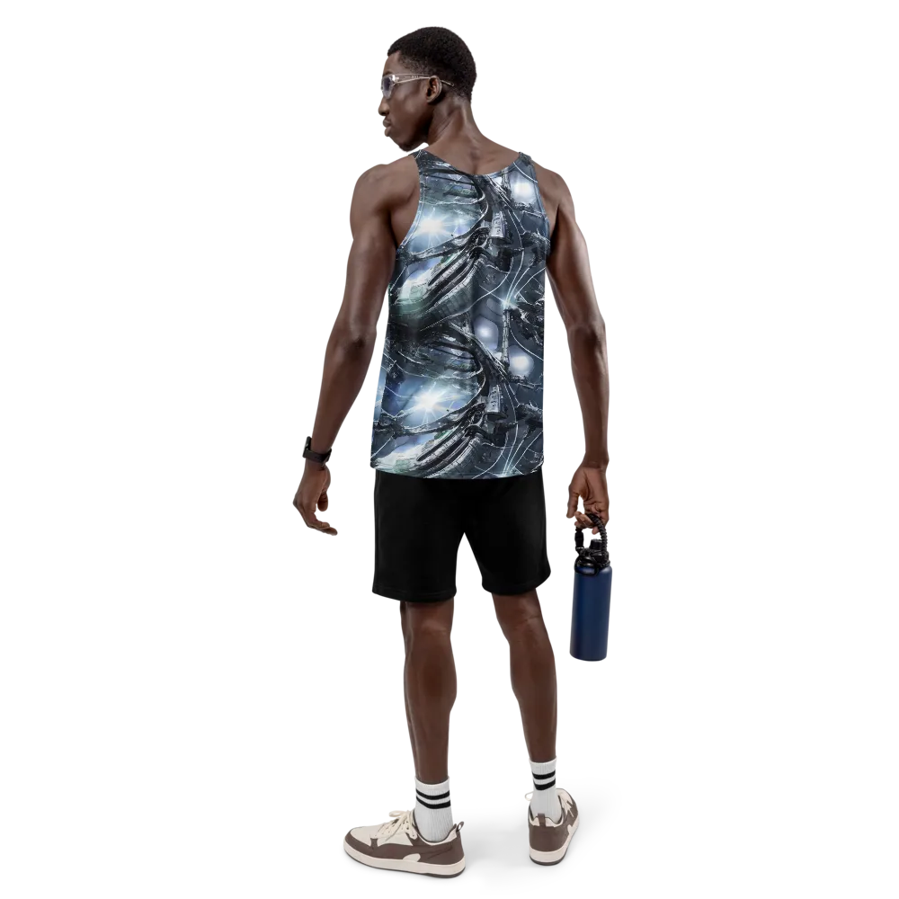 Starlight Engine on Men's Tank Top — Back