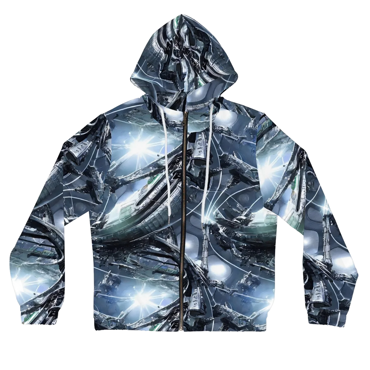 Starlight Engine on Women's Full-Zip Hoodie — Front