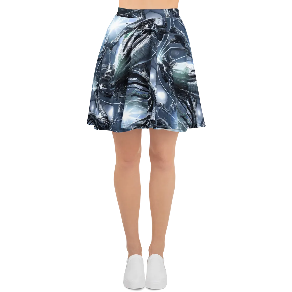 Starlight Engine on Skater Skirt — Front