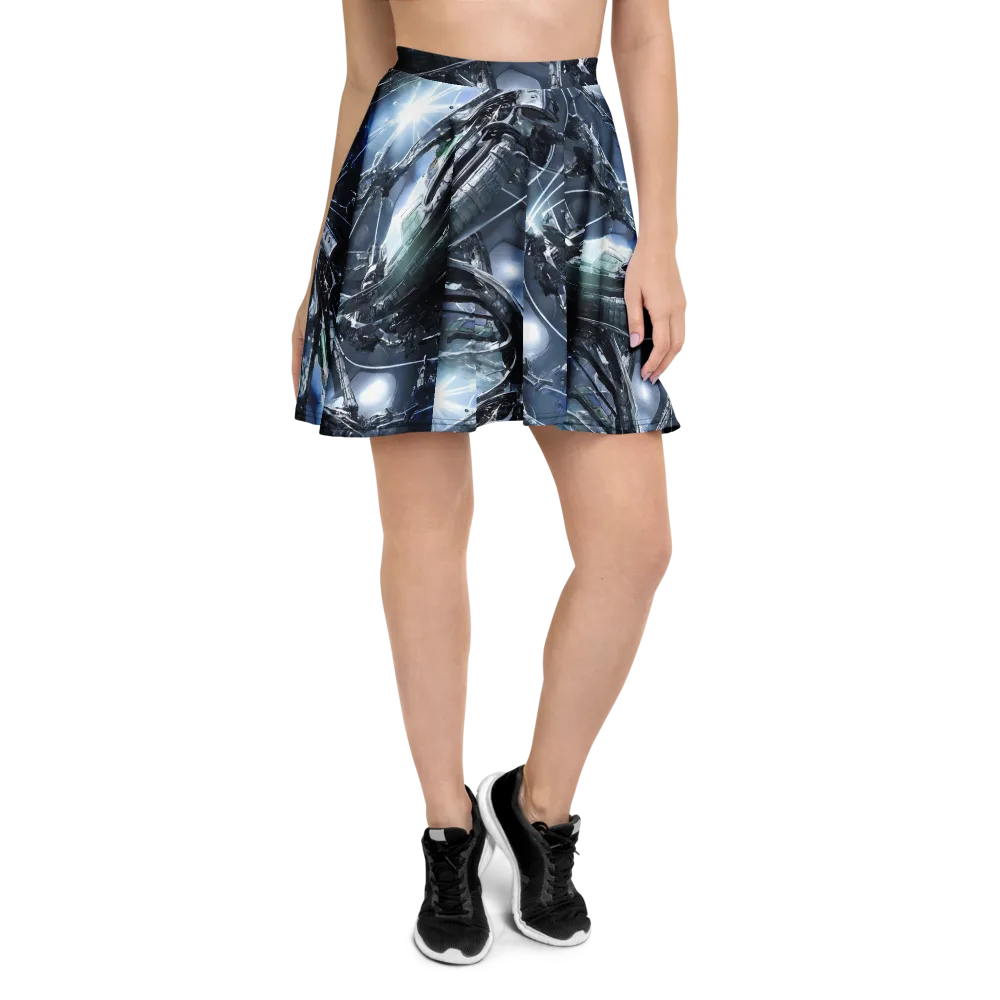 Starlight Engine on Skater Skirt — Front