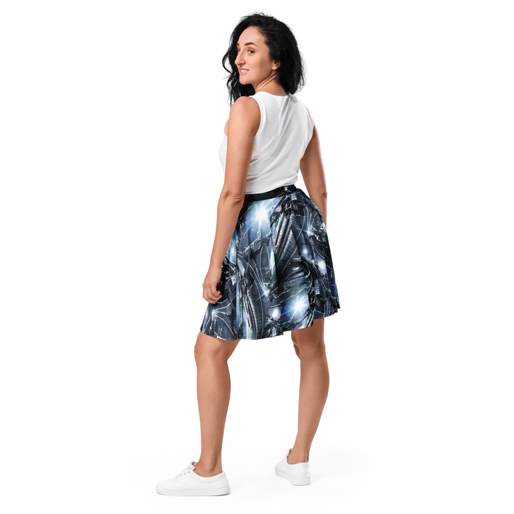 Starlight Engine on Skater Skirt — Back