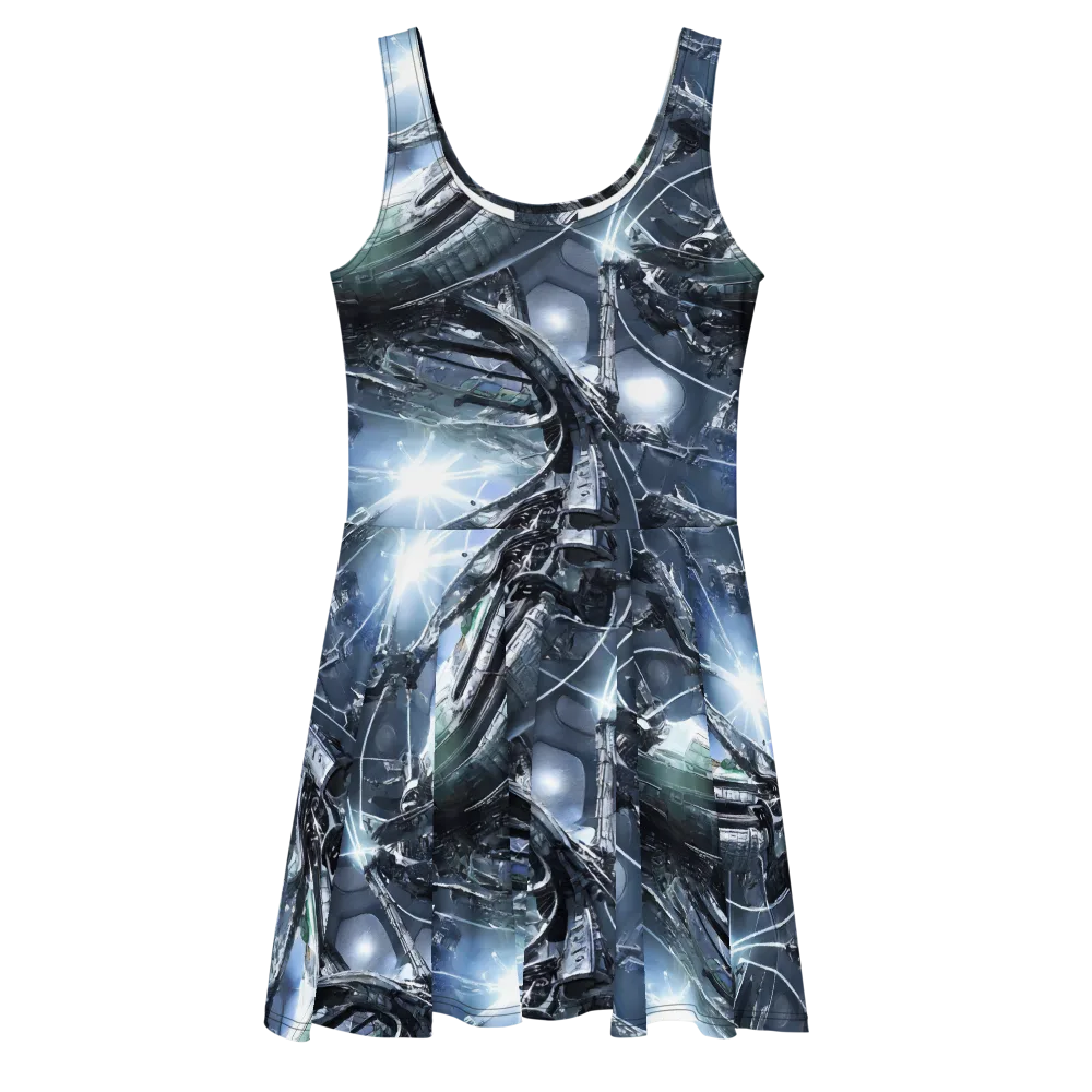 Starlight Engine on Skater Dress — Front