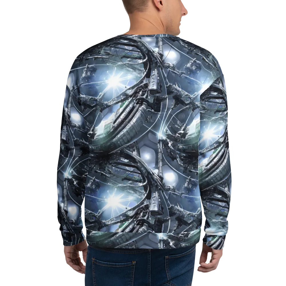Starlight Engine on Sweatshirt — Back